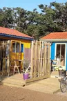 Mobil-homes façon cabanes ostréicoles
