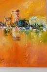 A.M. Texeraud and D. Petit painting and sculpture exhibition. Petit